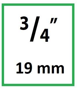3/4'' Havalı Lokma ve Aksesurları